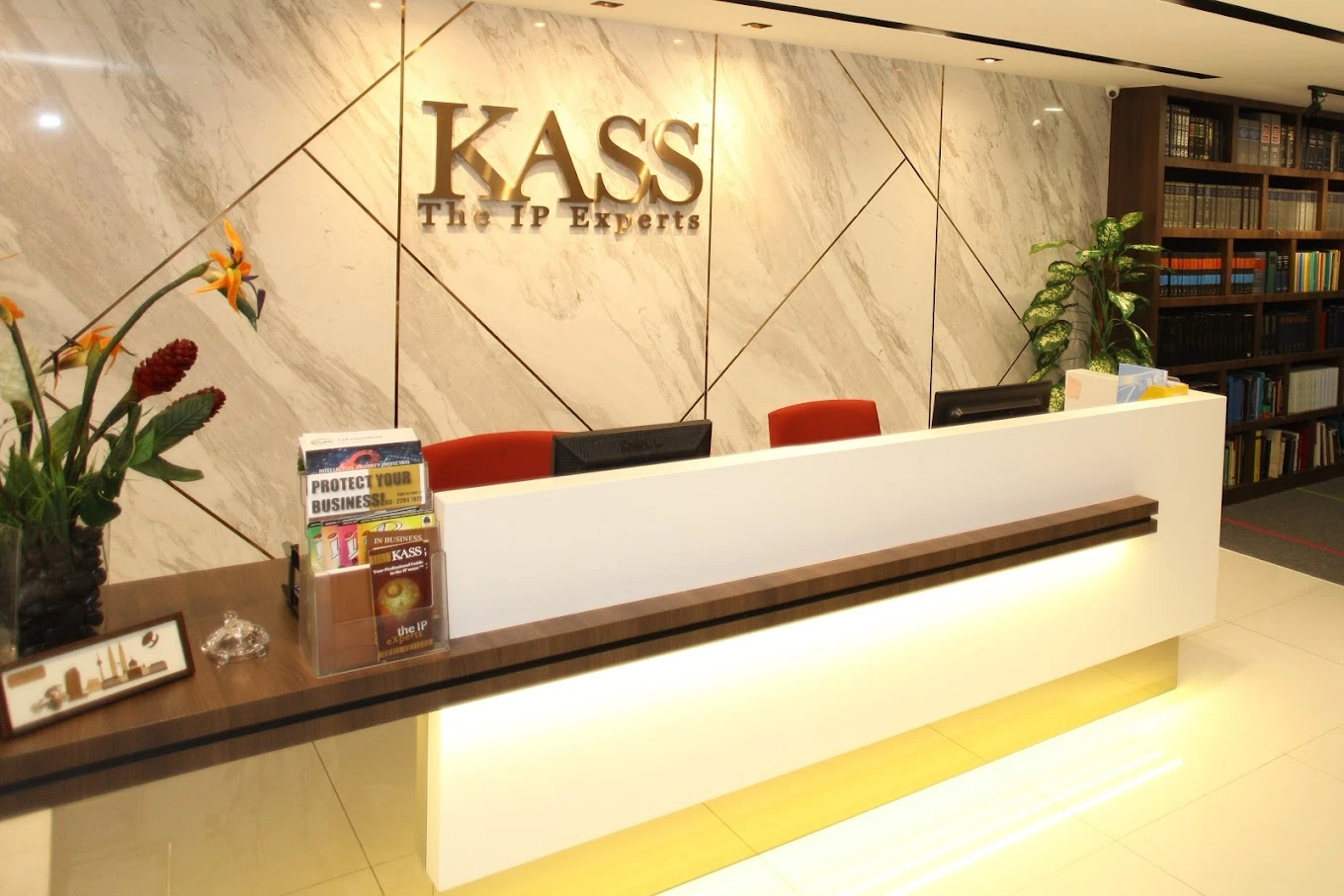 Sảnh tiếp tân đại diện KASS Vietnam
